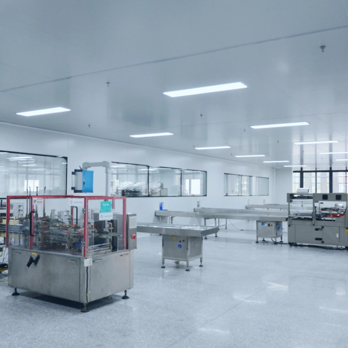 Clean production area and facilities